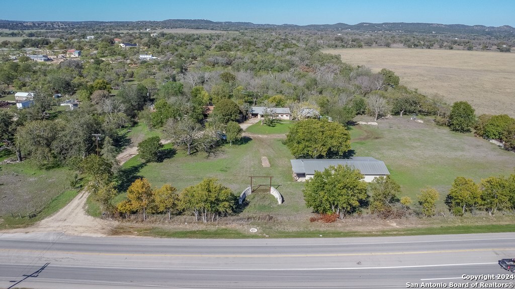 6268 Highway 27 Center Point, TX 78010 - Photo 31 of 39 an aerial view of a houses
