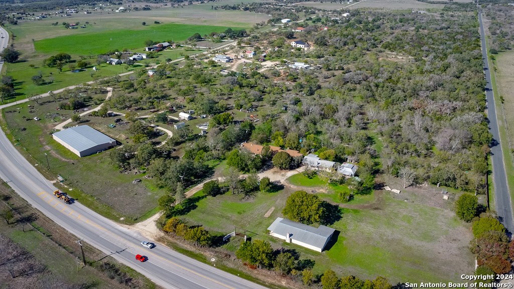 6268 Highway 27 Center Point, TX 78010 - Photo 38 of 39 an aerial view of a residential houses with outdoor space
