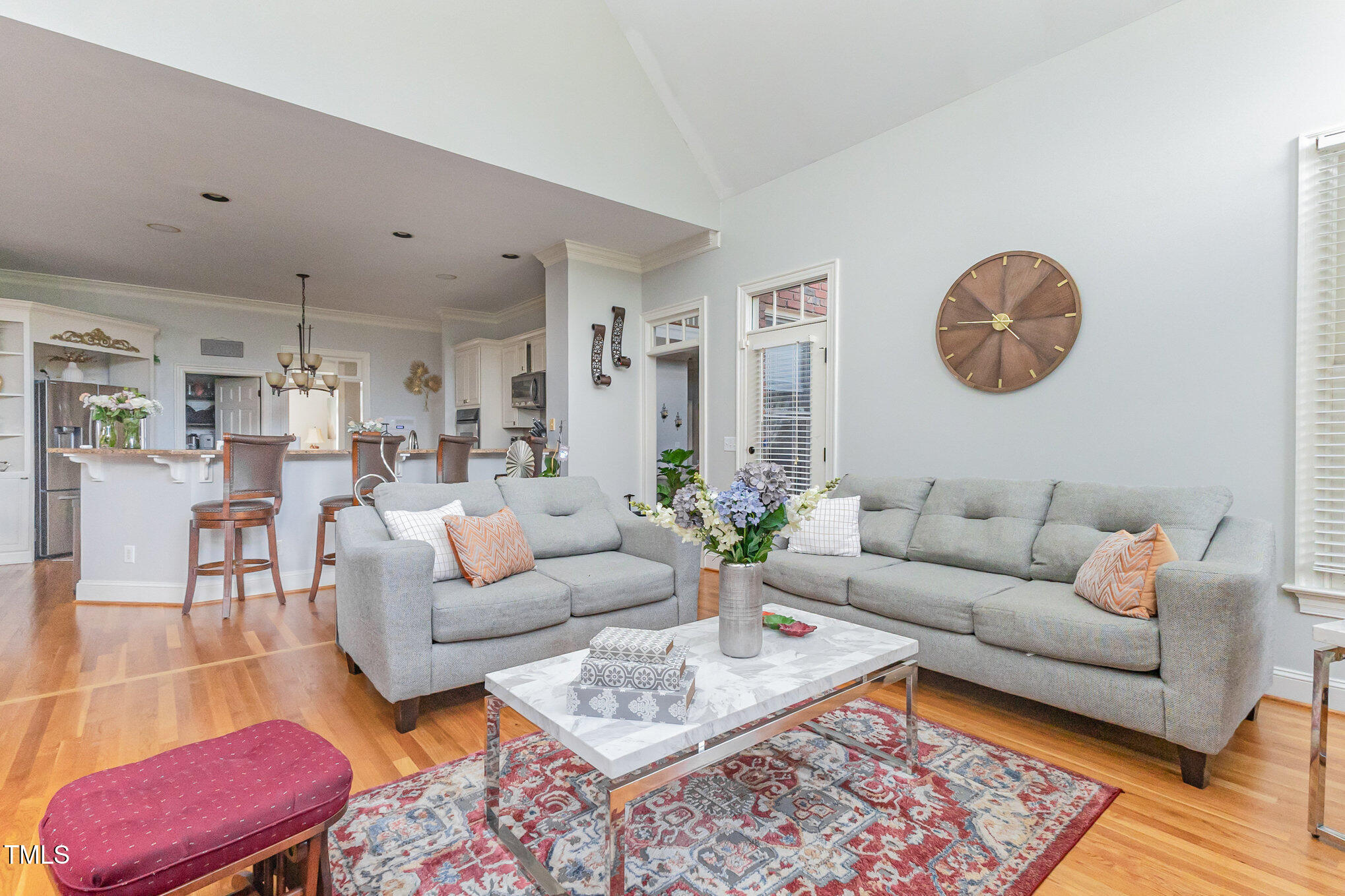 12617 Richmond Run Drive Raleigh, NC 27614 - Photo 14 of 77 a living room with furniture a rug and a rug