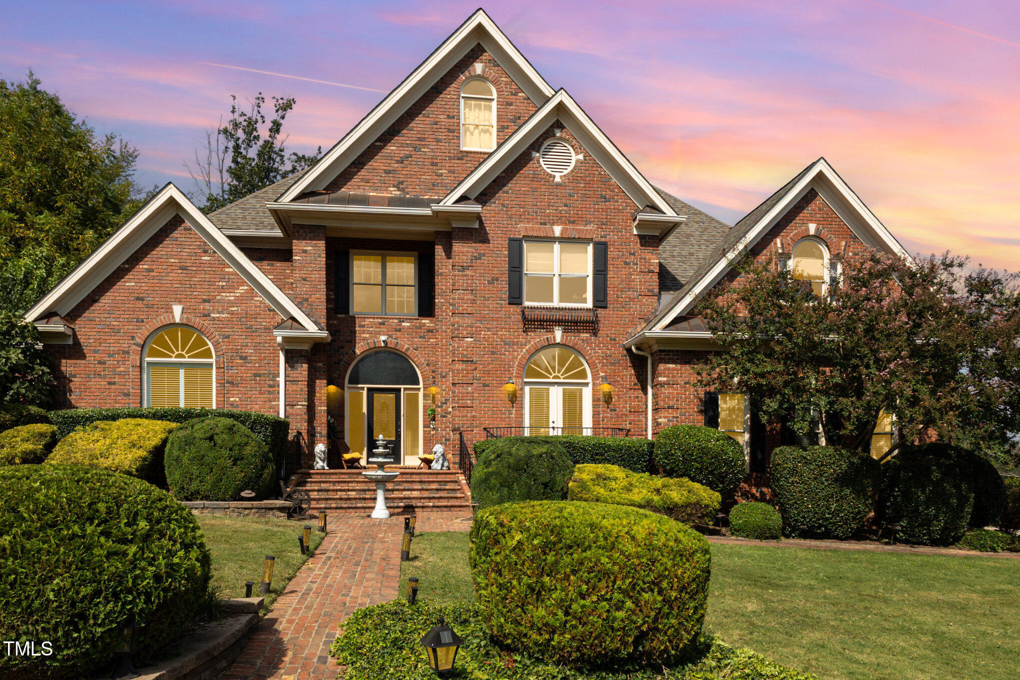 12617 Richmond Run Drive Raleigh, NC 27614 - Photo 65 of 77 a front view of a house with a yard