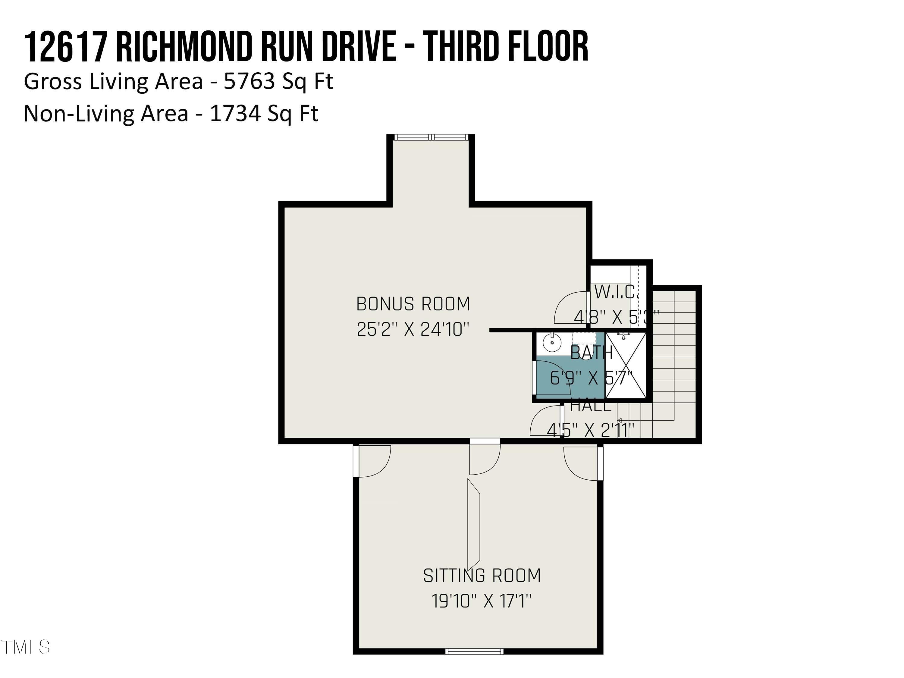 12617 Richmond Run Drive Raleigh, NC 27614 - Photo 75 of 77 12617_richmond_run_drive_-_third_floor_4