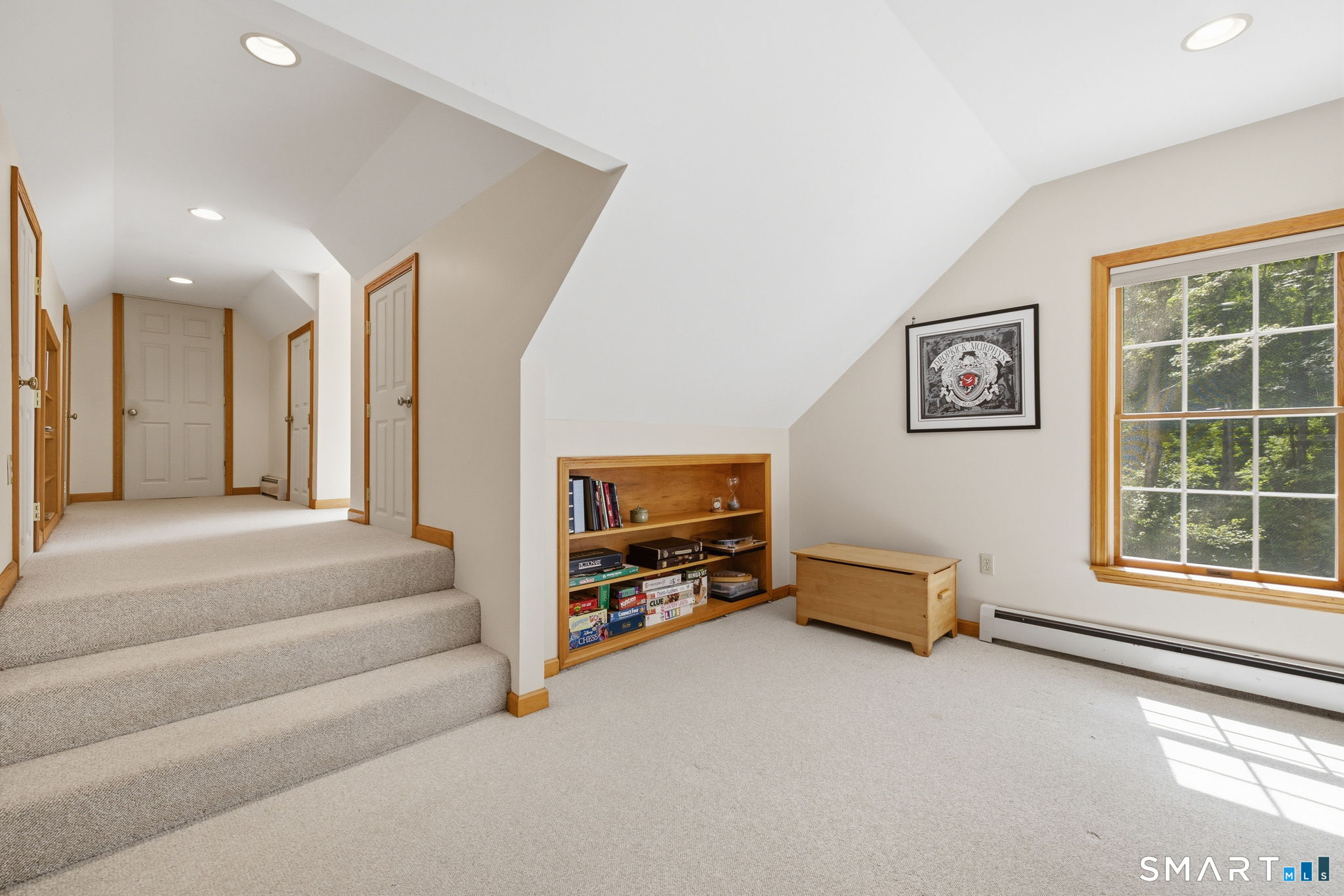 24 Liska Road Willington, CT 06279 - Photo 23 of 40 This is the view of the "hallway" into Bedroom 4/Bonus Room