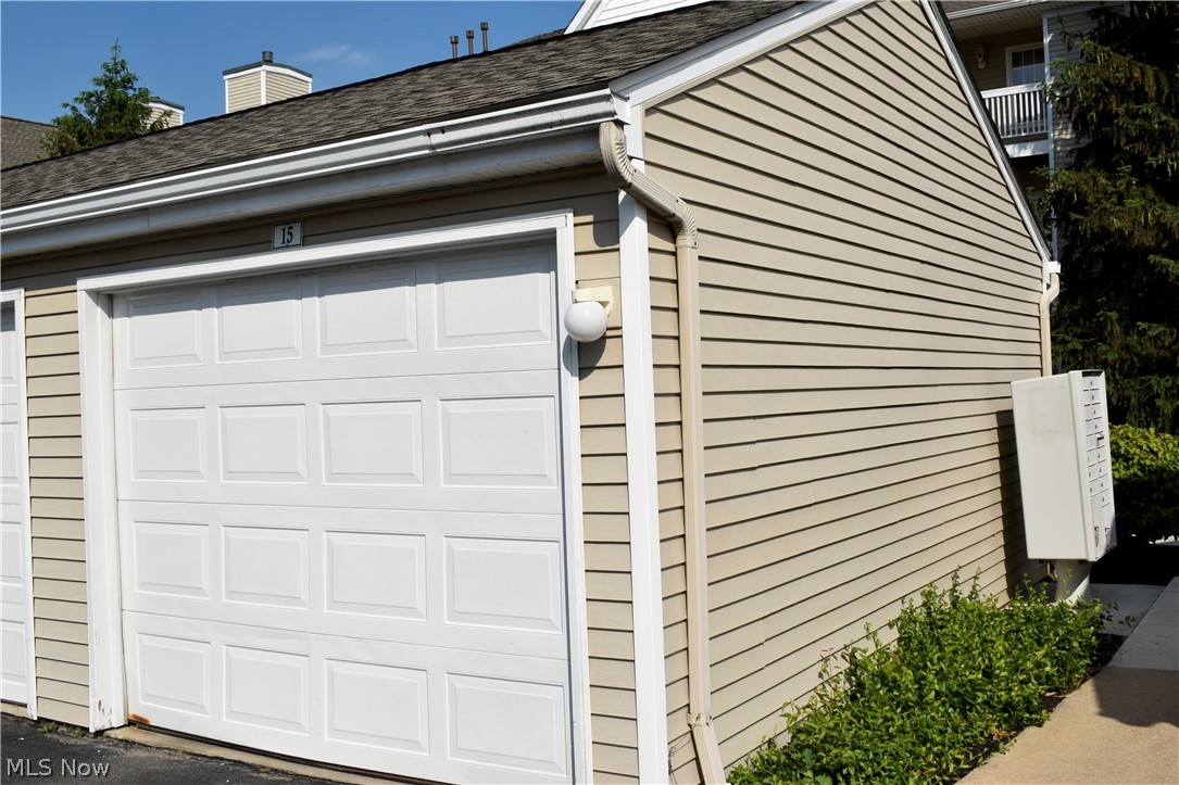 28340 Center Ridge Road, Unit 128 Westlake, OH 44145 - Photo 15 of 15 End unit garage space #15 included, with wall between units.