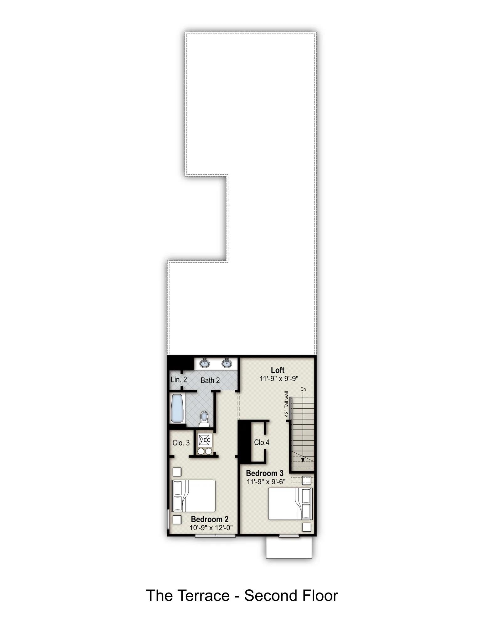 3060 Portage Drive Bartlett, TN 38133 - Photo 20 of 21 a picture of a room with a white wall and a picture