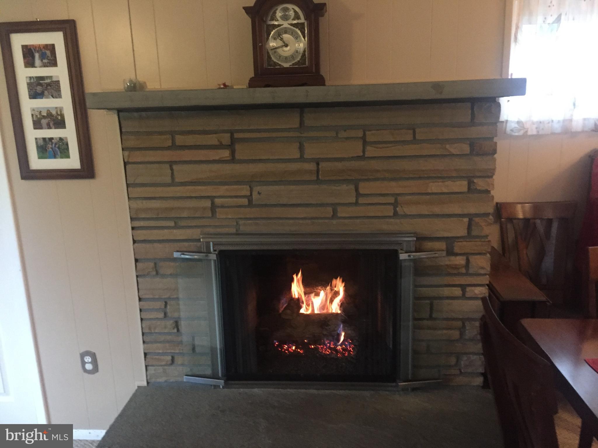 18 Russell Road Willow Grove, PA 19090 - Photo 9 of 25 Fireplace with Gas Insert in Family Room