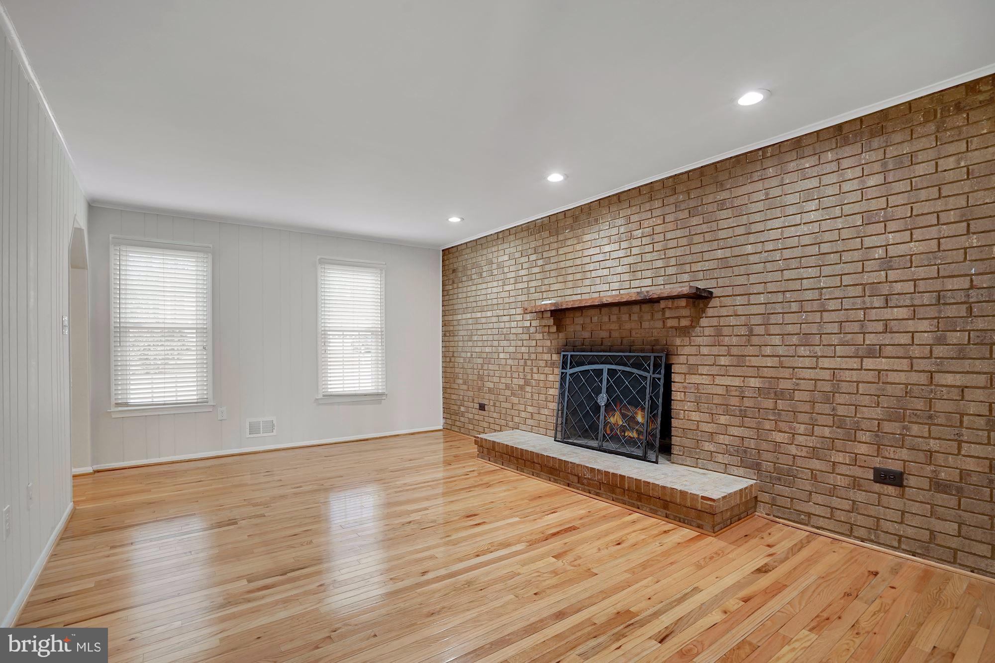2317 Holly Spring Drive Silver Spring, MD 20905 - Photo 21 of 58 Brick Fireplace