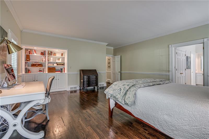 1460 Hollow Tree Drive Pittsburgh, PA 15241 - Photo 11 of 25 Large first floor suite which can be used as a master suite. Built in bookcases.