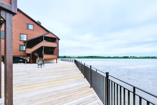 a view of balcony and deck