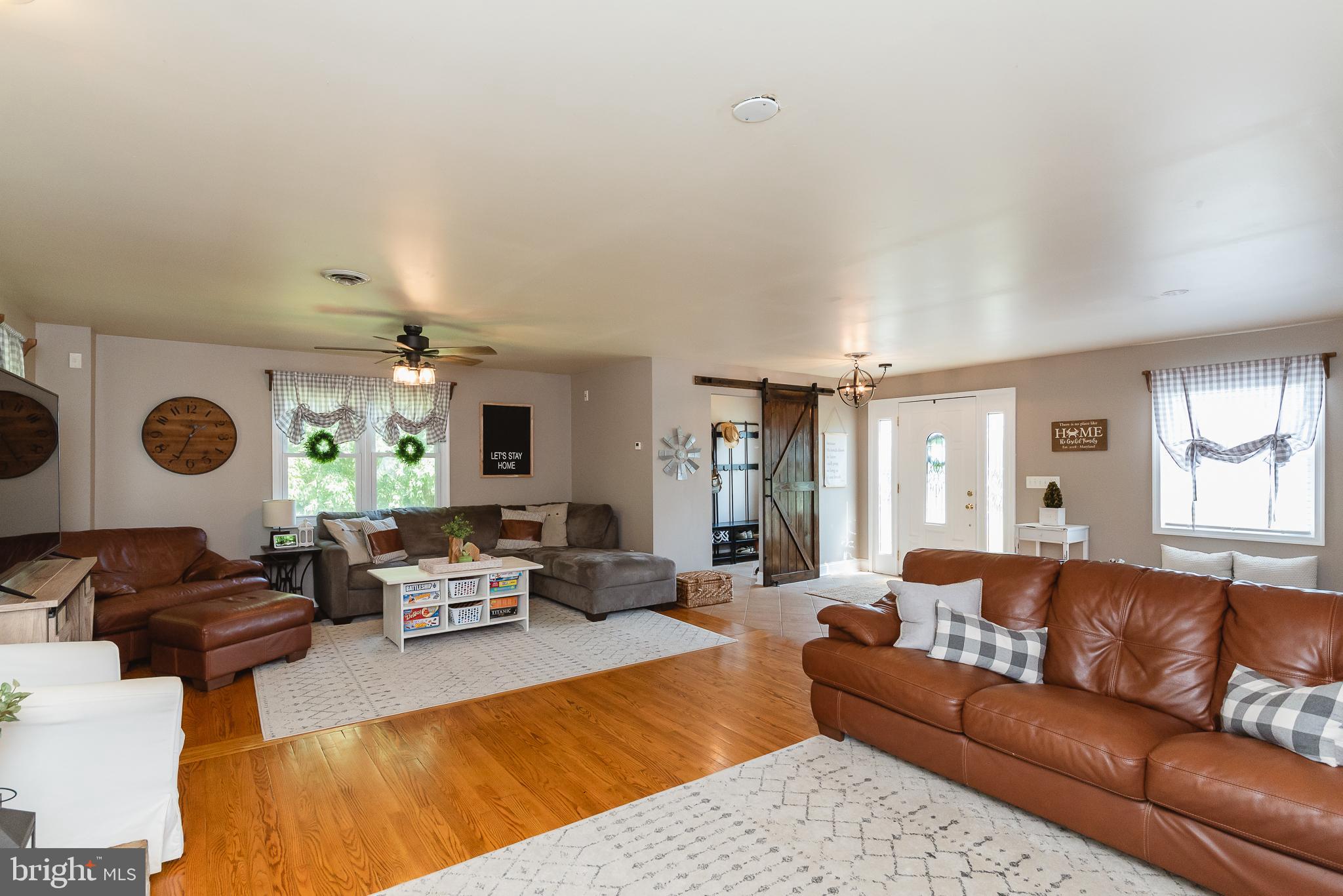 2 Constitution Road Pylesville, MD 21132 - Photo 9 of 77 Spacious living room w/ gleaming wood floors