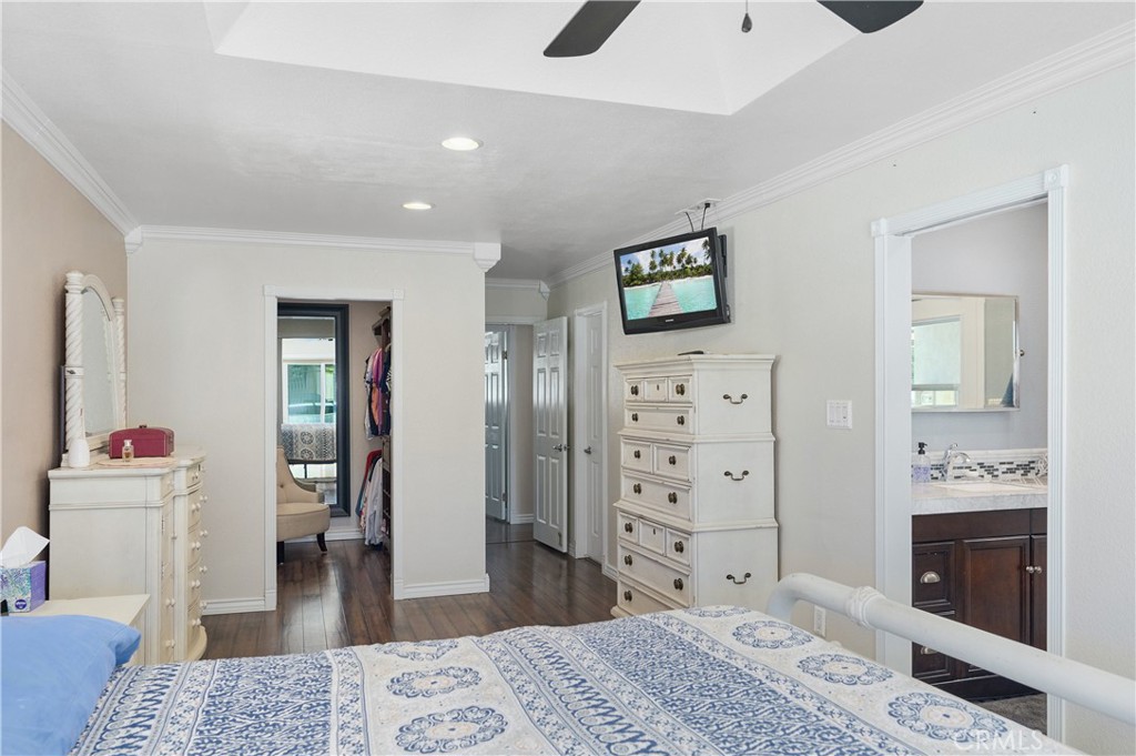 3976 Russ Court Simi Valley, CA 93063 - Photo 27 of 47 a living room with furniture and a wooden floor