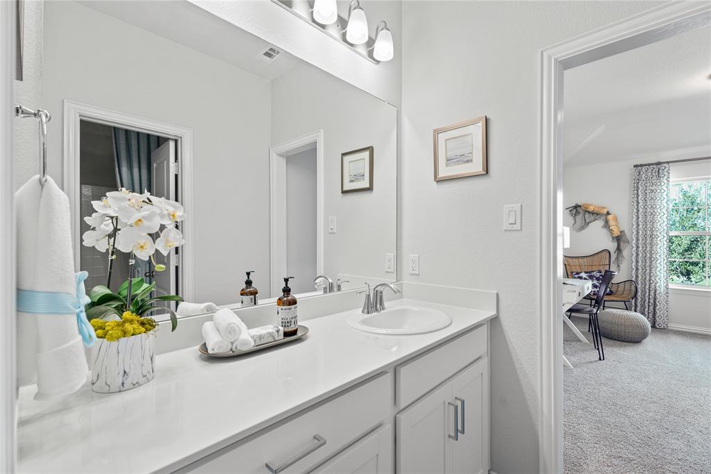 2525 Freeman Street Anna, TX 75409 - Photo 21 of 23 Beazer Homes Churchill Teton Floorplan. This is not a photo of the actual home, but is a photo of the Teton floorplan.