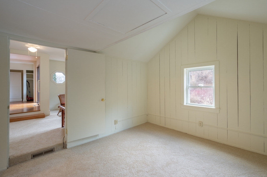7 Depot Road Williamsburg, MA 01039 - Photo 21 of 29 a view of an empty room and a windows