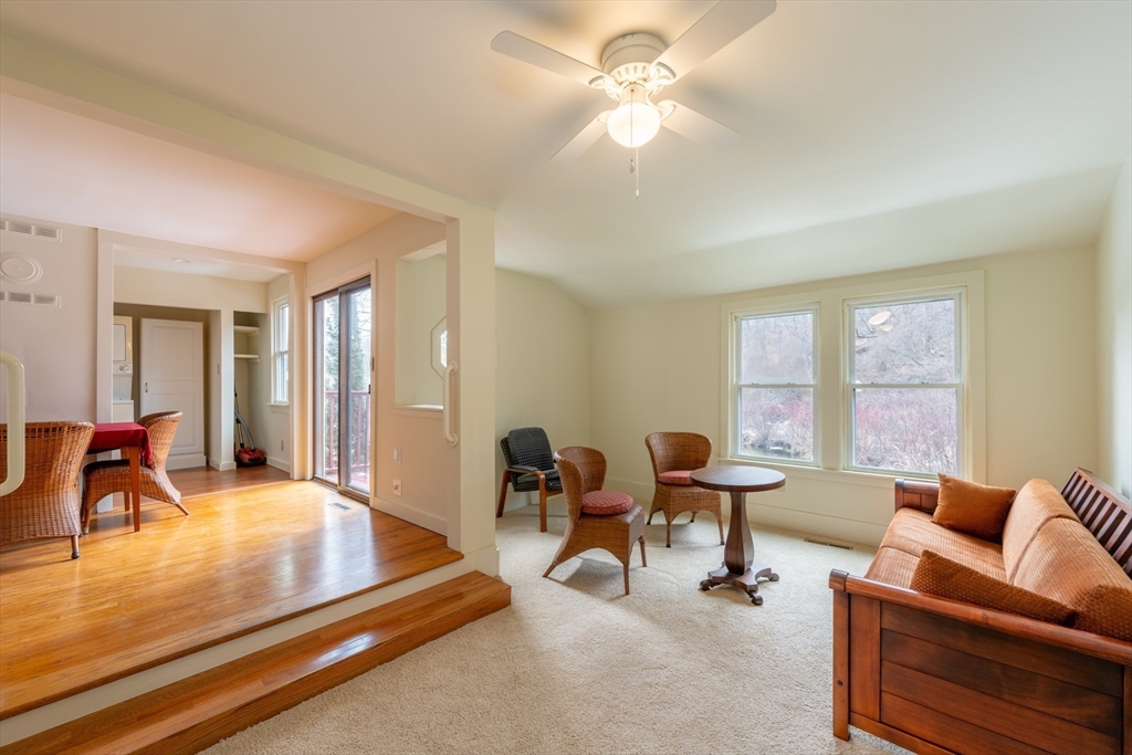 7 Depot Road Williamsburg, MA 01039 - Photo 10 of 29 a living room with furniture and a large window