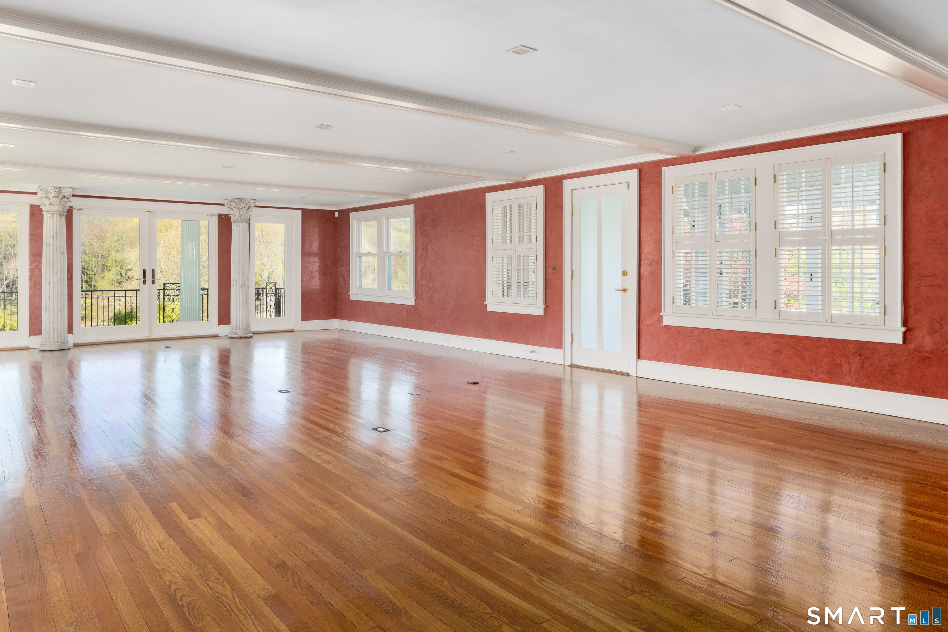 155 Long Ridge Road Danbury, CT 06810 - Photo 24 of 40 From this angle, the room proportions and flexibility for larger-scale entertaining are especially clear.