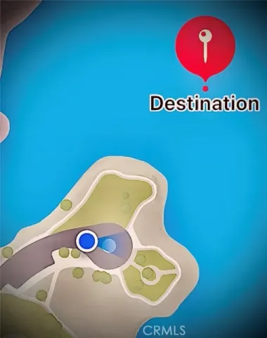 a view of a lake with houses