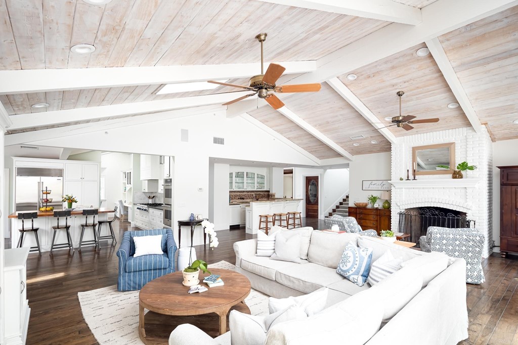 710 Cole Ranch Road Encinitas, CA 92024 - Photo 21 of 51 a living room with furniture fireplace and view