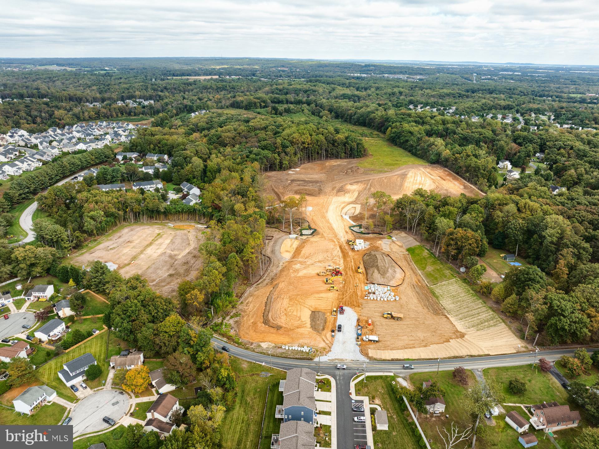 2000 Treese Way, Unit COVINGTON Abingdon, MD 21009 - Photo 45 of 48 an aerial view of residential houses with outdoor space