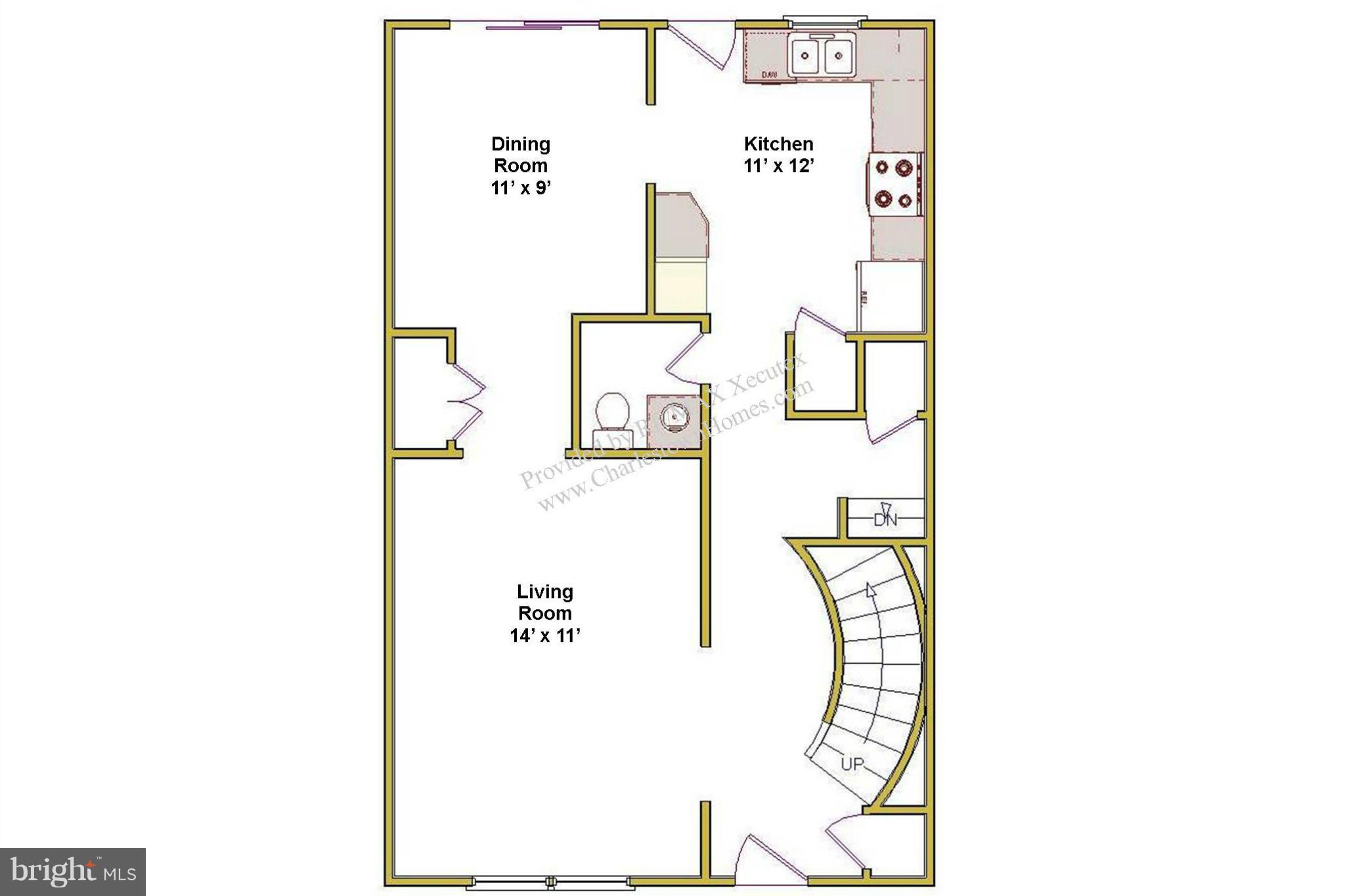 8306 Wickham Road Springfield, VA 22152 - Photo 27 of 29 a picture of a floor plan