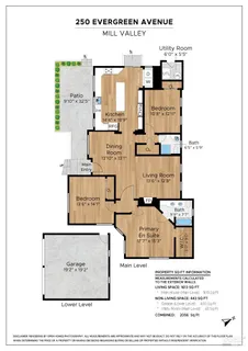 $2,198,000 | 250 Evergreen Avenue, Mill Valley, CA 94941