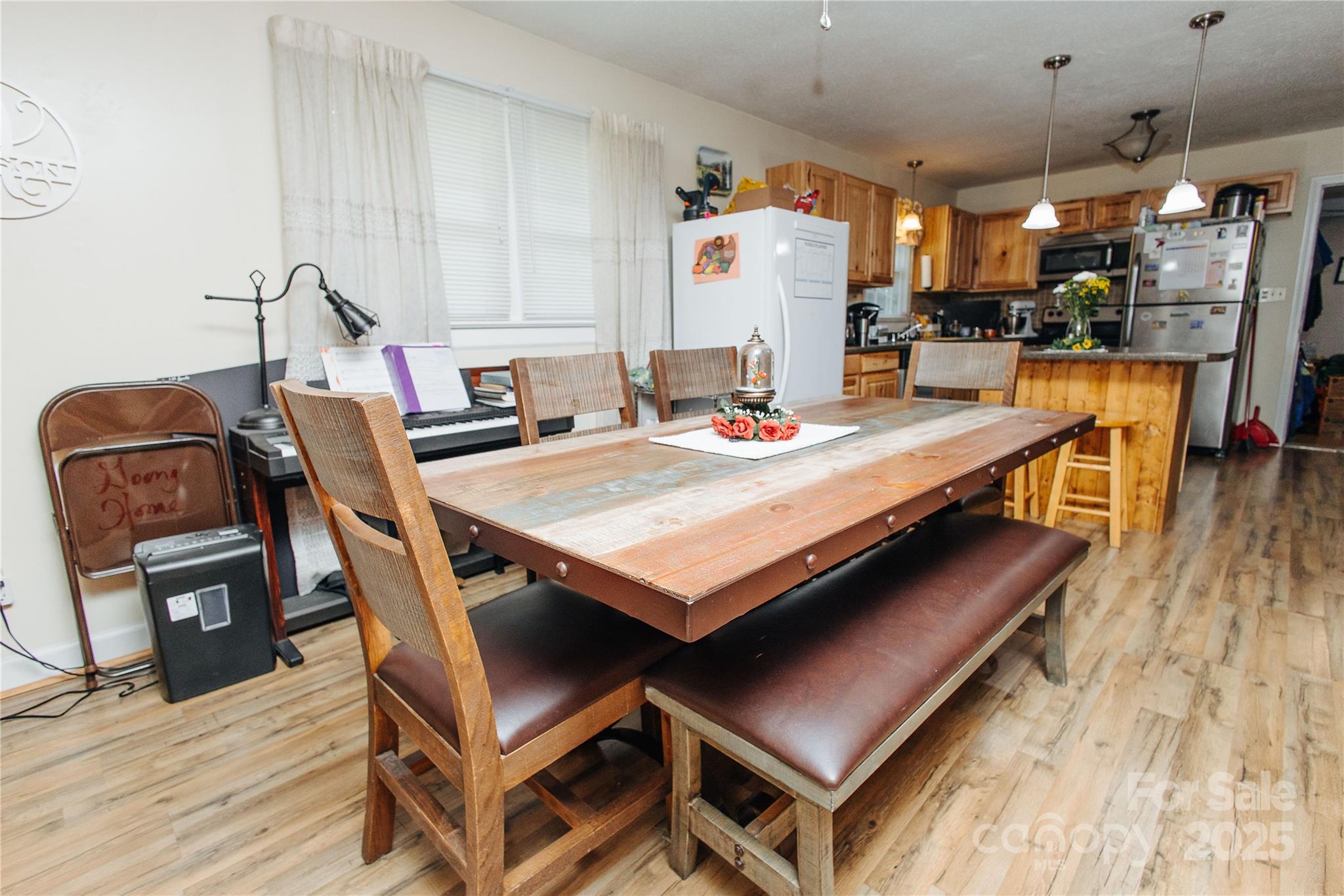 98 Long Street Marion, NC 28752 - Photo 18 of 30 a view of a dining room with furniture