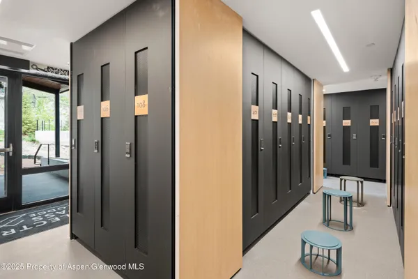 a view of a hallway with interior of the house