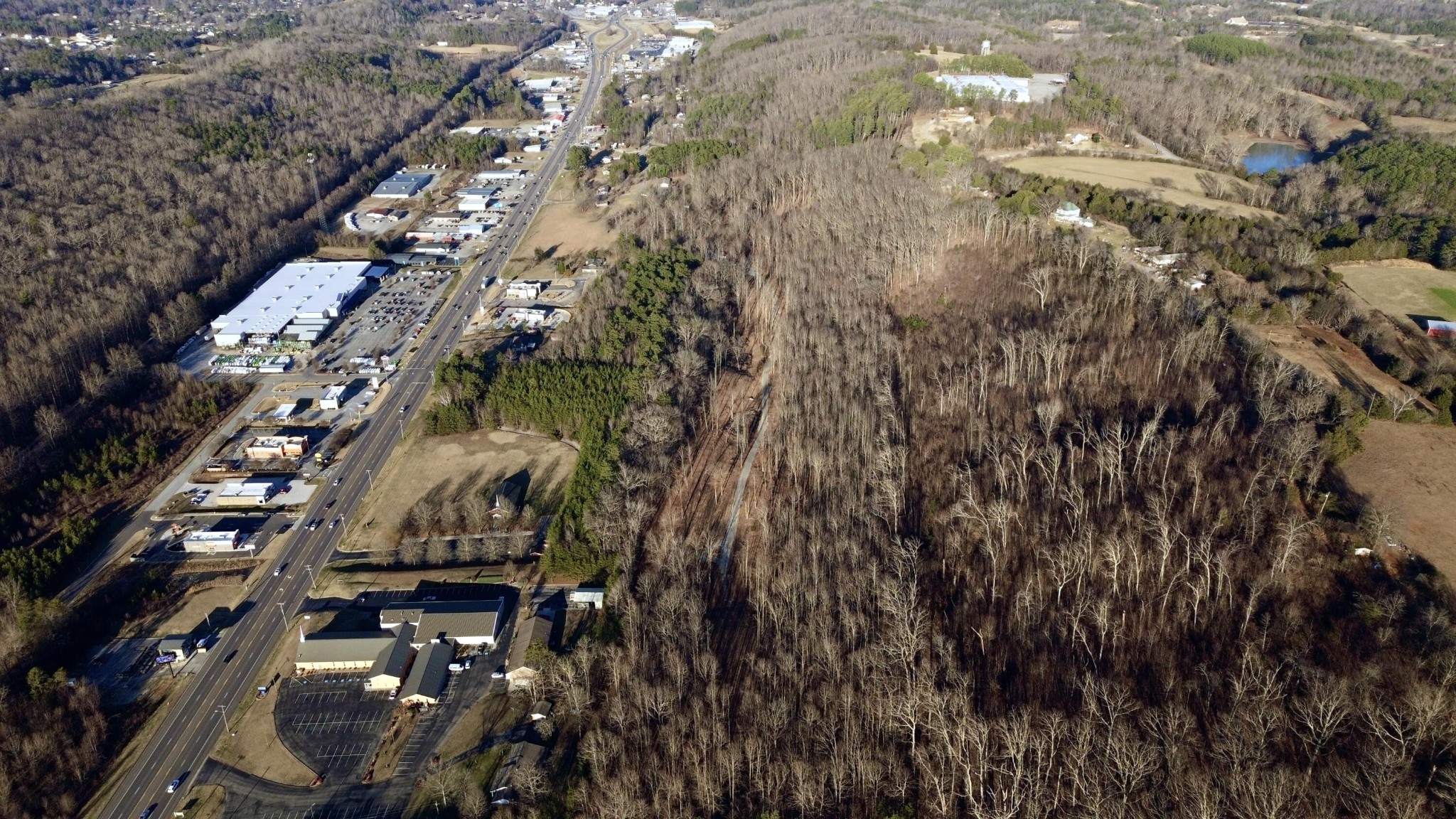 0 Black Oak Ridge Road Dayton, TN 37321 - Photo 5 of 11 a city view with tall trees