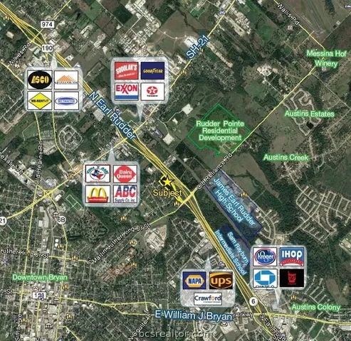 $460,000 | 2.0-acres North Earl Rudder Freeway, Unit LOT #1, Bryan, TX 77803