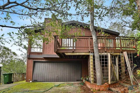 a view of outdoor space yard and deck