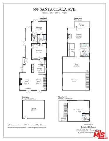 $4,495,000 | 509 Santa Clara Avenue, Venice, CA 90291