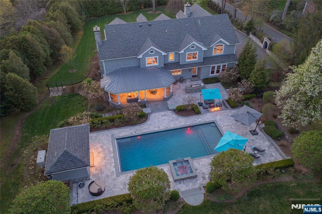 236 East Saddle River Road Saddle River, NJ 07458 - Photo 3 of 50 an aerial view of a house