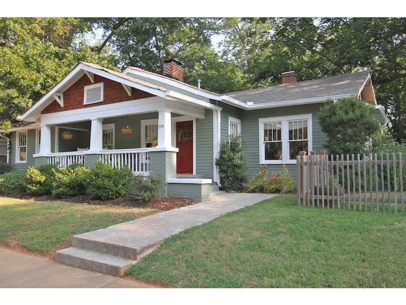 219 Spring Street Decatur, GA 30030 - Photo 1 of 1 Exterior Front. This renovated 3br/2ba offers bungalow charm on one of Oakhurst s best streets.