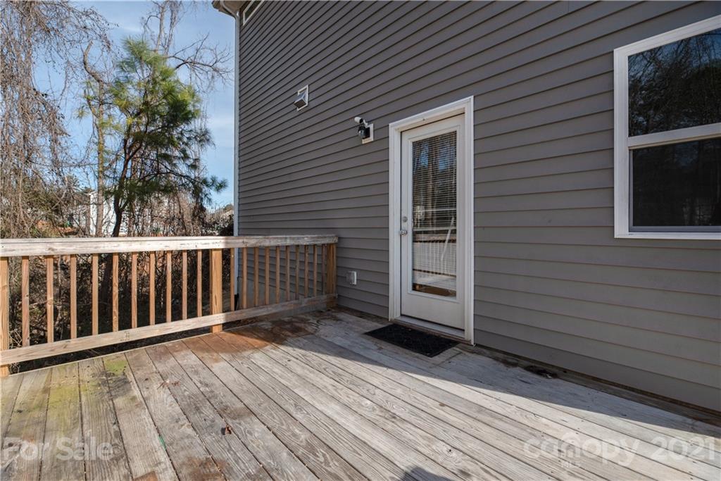 5027 Elizabeth Road Charlotte, NC 28269 - Photo 22 of 23 a view of backyard with wooden deck