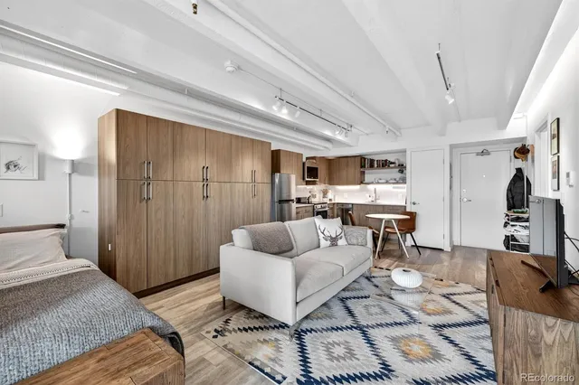 a view of a balcony with chairs