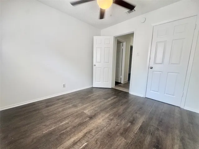 wooden floor in an empty room