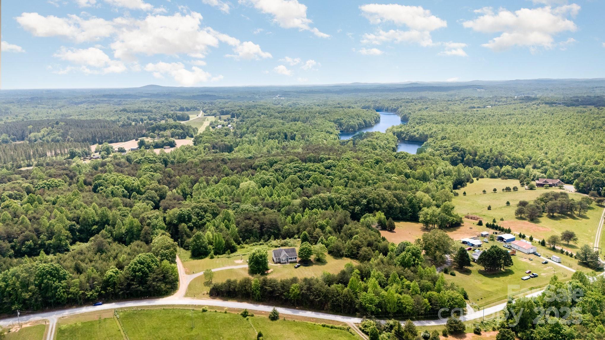 4242 Lake Ridge Court Ramseur, NC 27316 - Photo 2 of 33 an aerial view of residential houses with outdoor space and trees