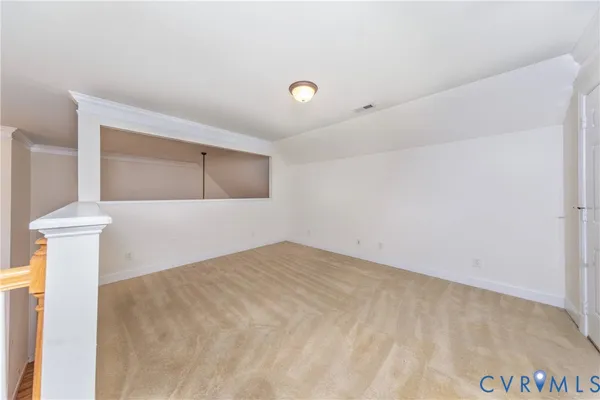 a view of empty room