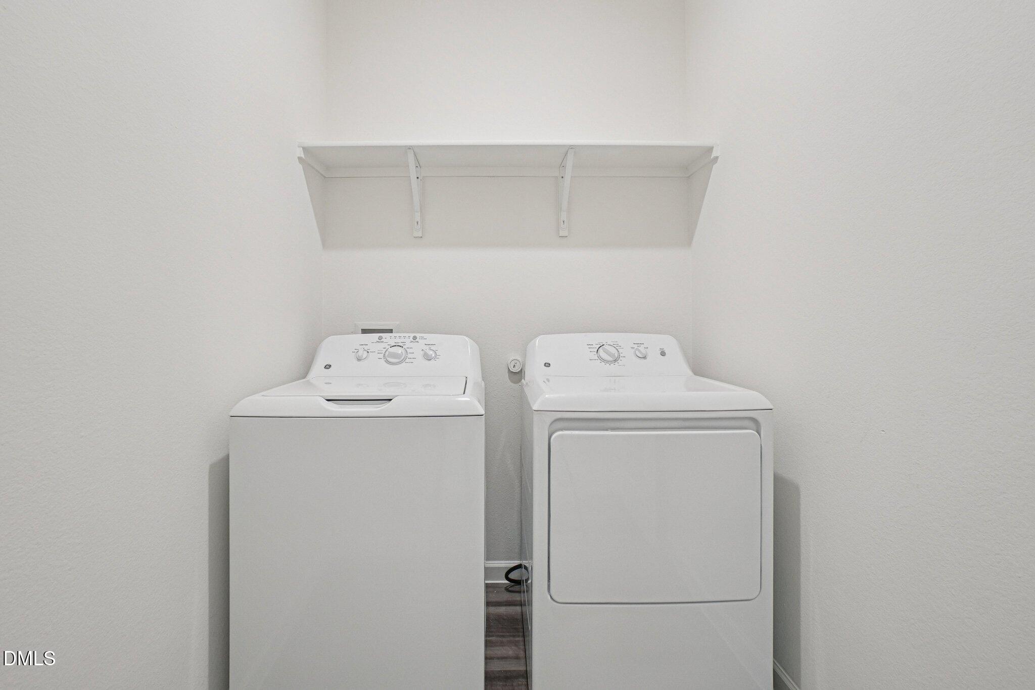 1316 Solace Way Rolesville, NC 27571 - Photo 11 of 29 a utility room with dryer and washer