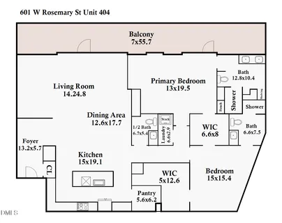 $1,150,000 | 601 West Rosemary Street, Unit 404, Chapel Hill, NC 27516