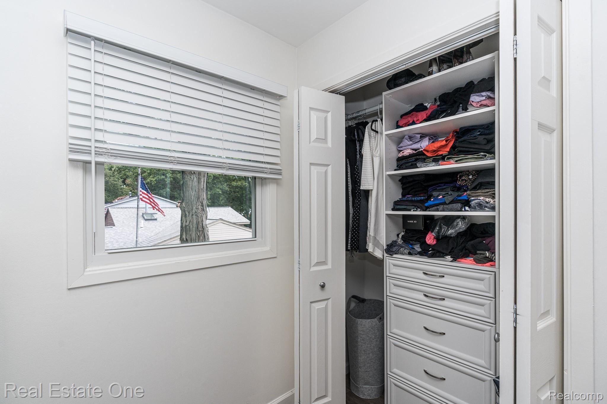 3268 Warick Road Royal Oak, MI 48073 - Photo 28 of 40 Both closets in the Master Bedroom also have custom California Closets systems installed in 2021.