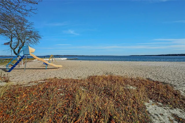 a view of an ocean and beach