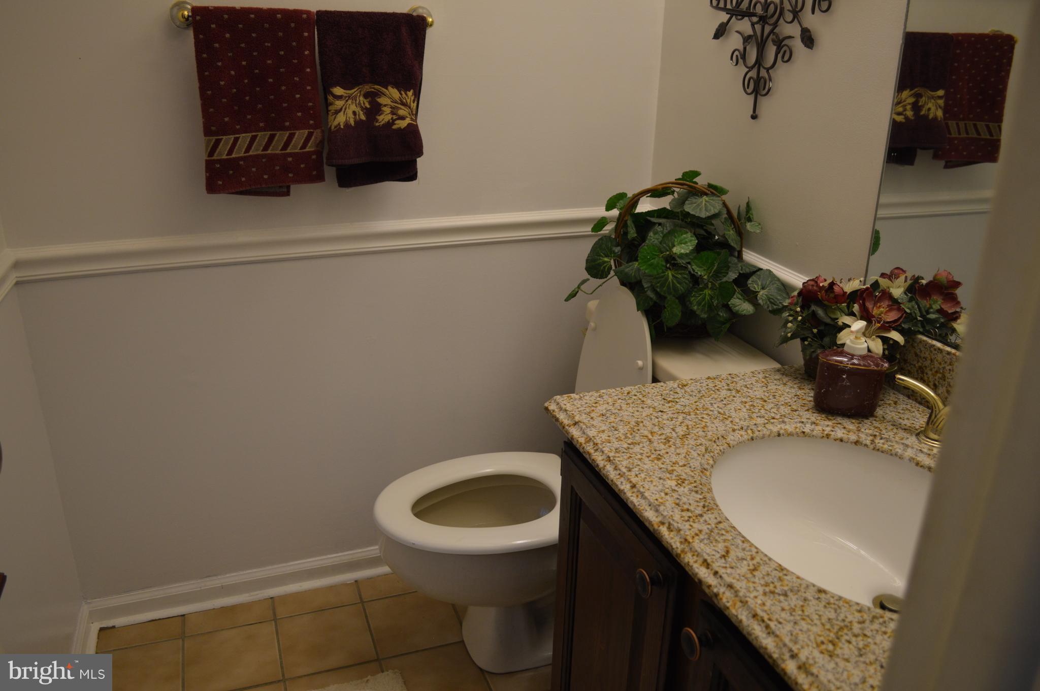 12547 Rock Ridge Road Herndon, VA 20170 - Photo 15 of 30 Main Level Powder Room to Left of Foyer