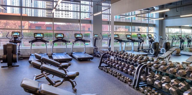 a view of swimming pool from a balcony