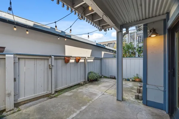 a view of a house with a outdoor space