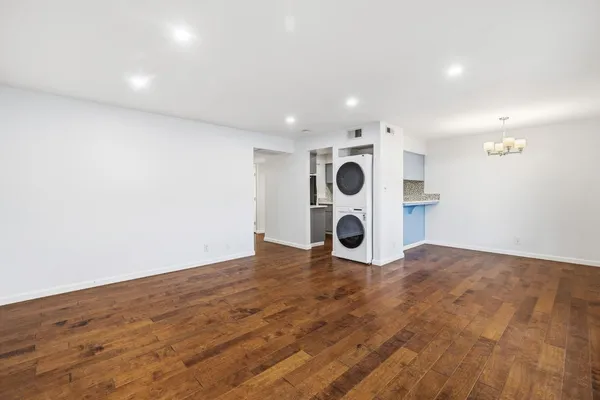 a view of empty room