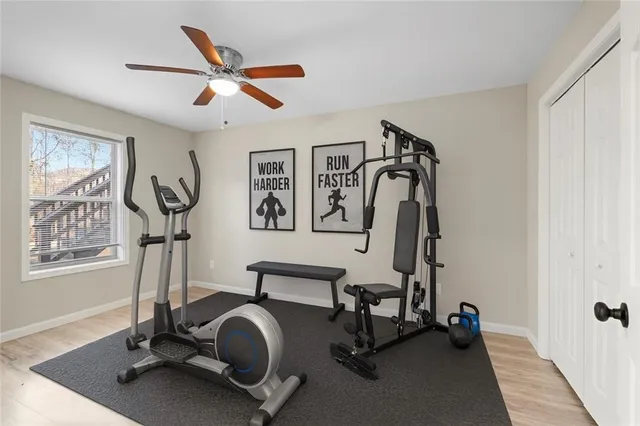 wooden floor in an empty room