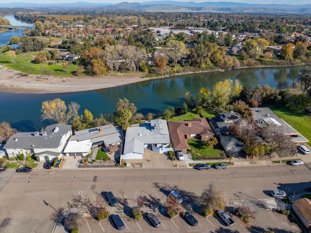 846 Rio Street Red Bluff, CA 96080 - Photo 40 of 73 an aerial view of a house with a lake view