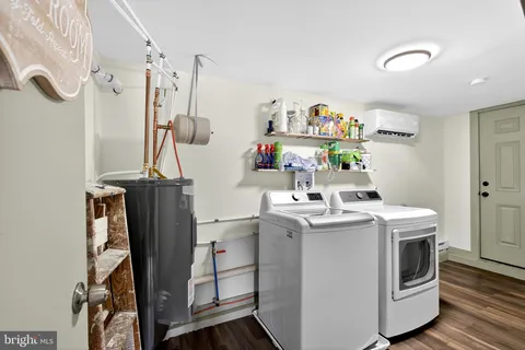 a room with storage and utility