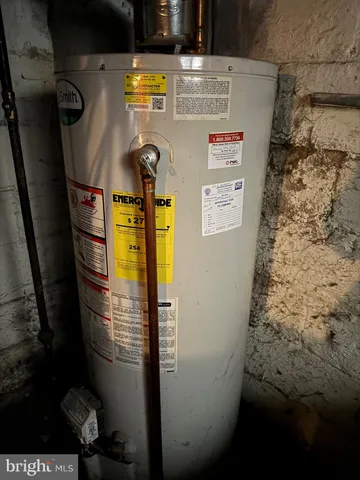 a view of water heater room