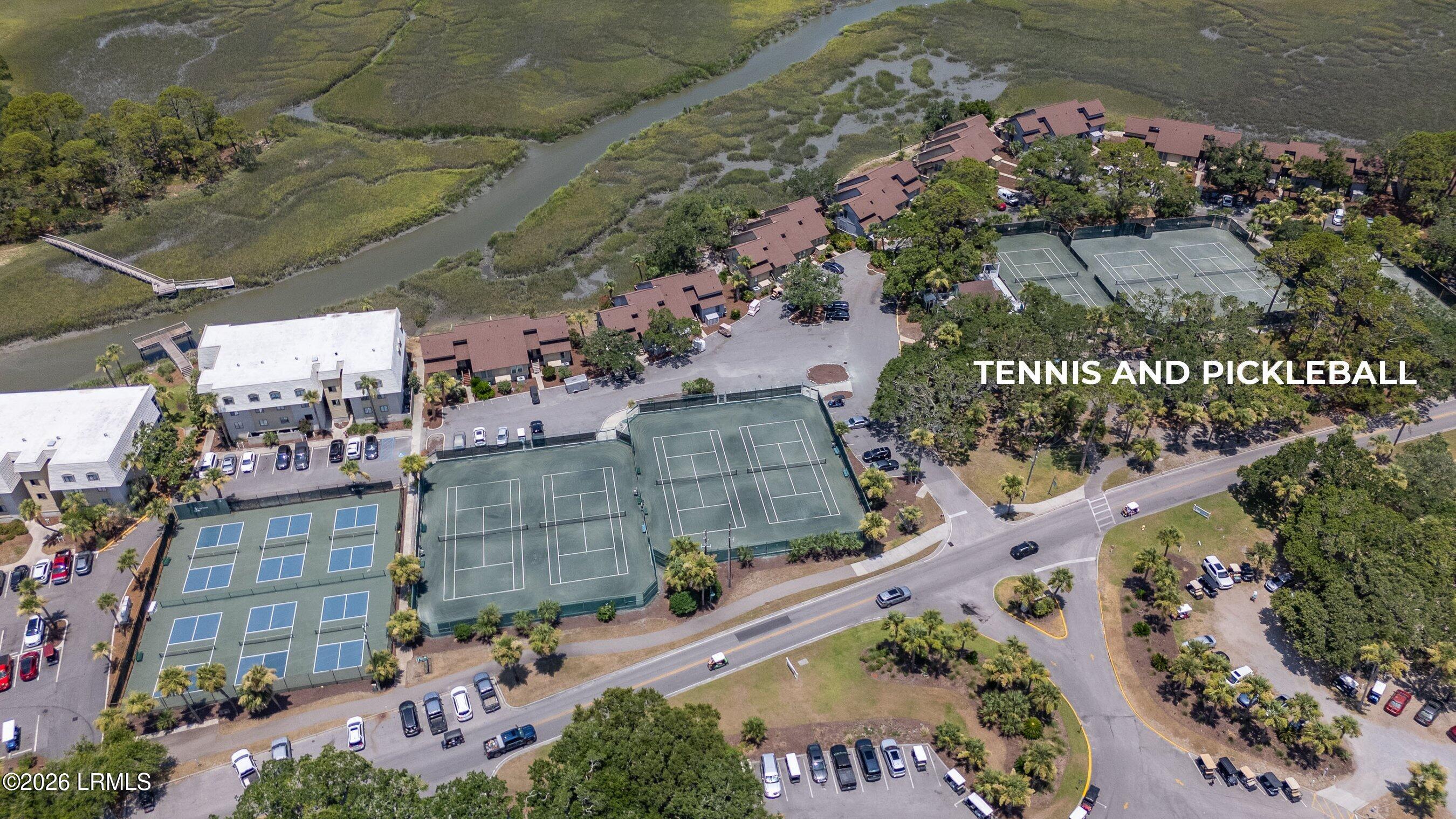 705 Ocean Cottage, Unit 705 Fripp Island, SC 29920 - Photo 39 of 47 Pickleball/Tennis
