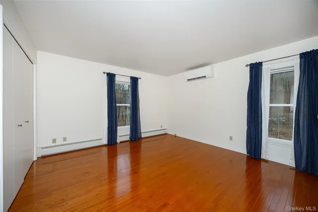 wooden floor in an empty room